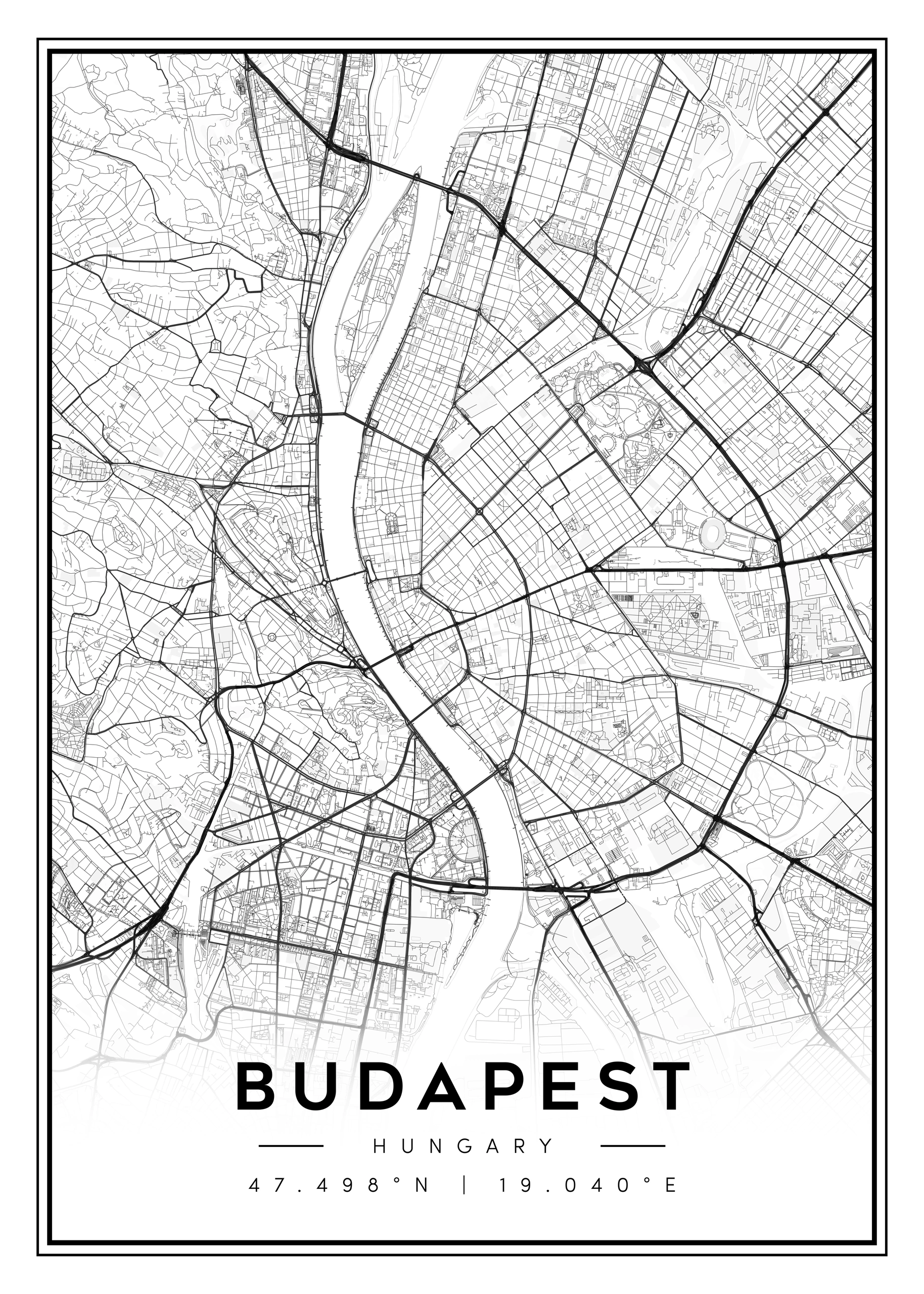 city map art – minimalist & classic printable wall decor