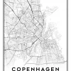 city map art – minimalist & classic printable wall decor