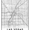 las vegas city map art – minimalist & classic printable wall decor