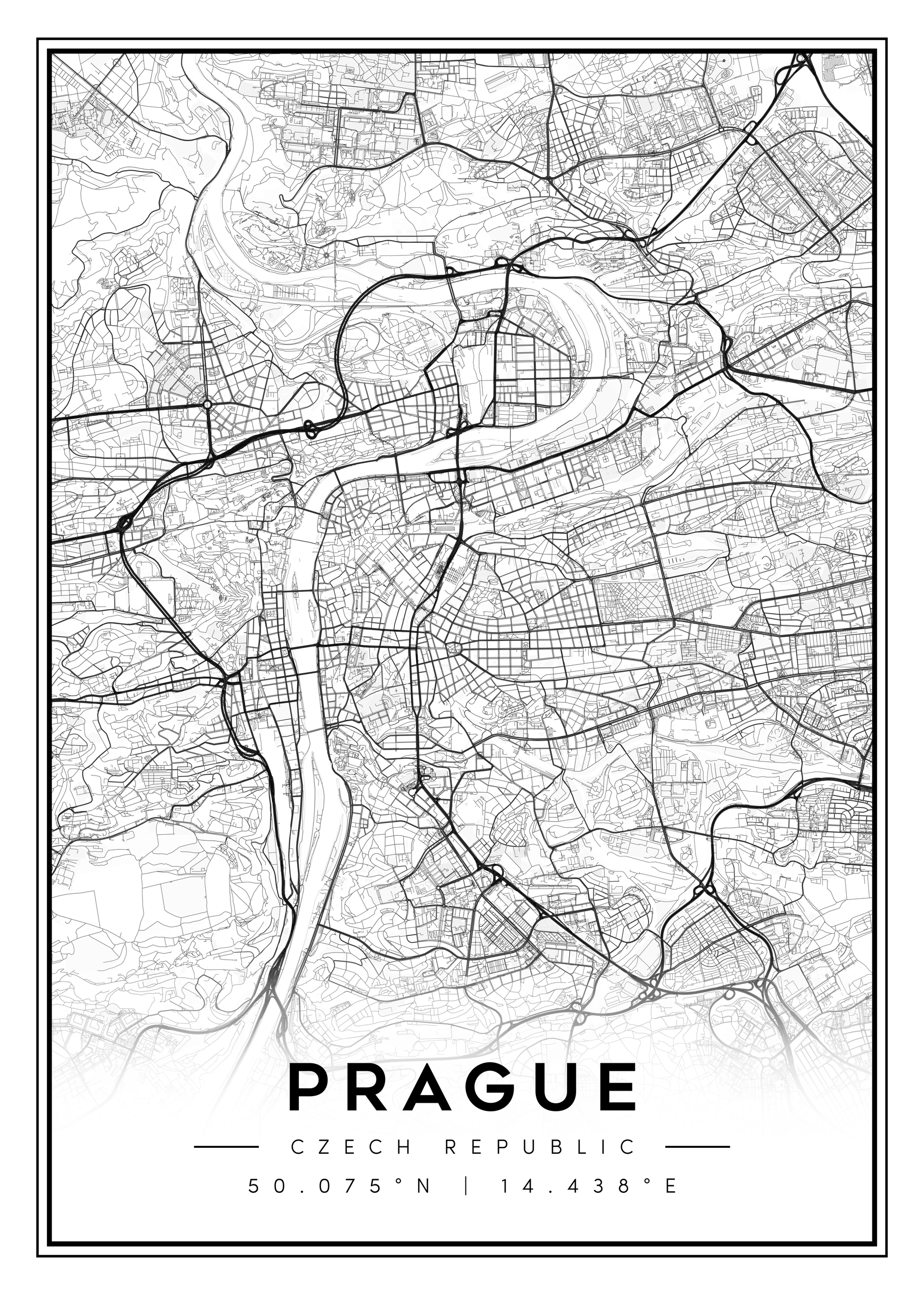 city map art – minimalist & classic printable wall decor