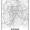 city map art – minimalist & classic printable wall decor