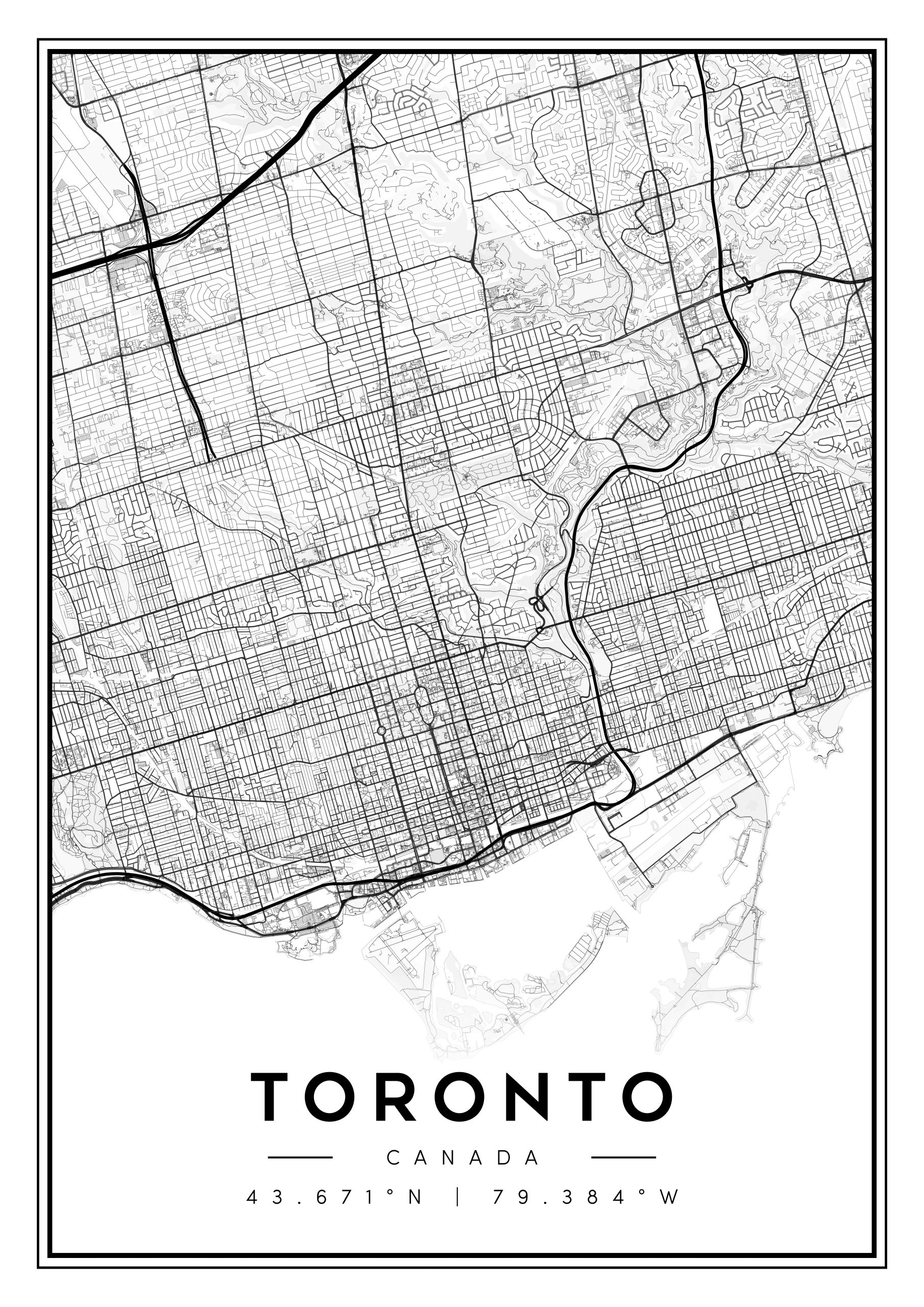 city map art – minimalist & classic printable wall decor